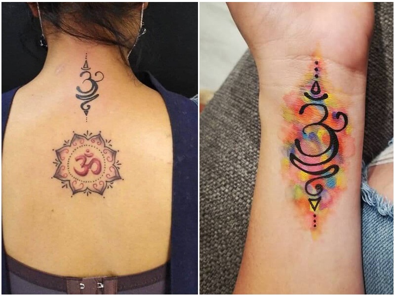 „Om Tattoo“ dizainas