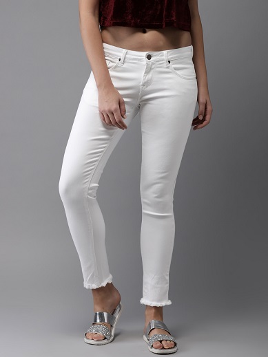 Kırpılmış Skinny Jeans