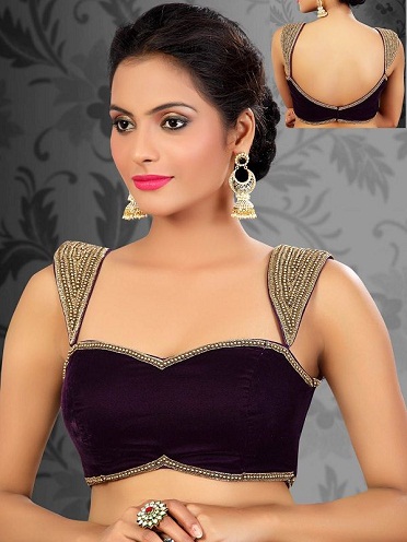 „Sweetheart Neck Design Saree“ palaidinė