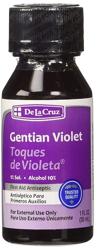 Gentian Violetinė nuo kampinio cheilito