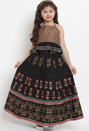 8 Yaşındaki Kız Lehenga