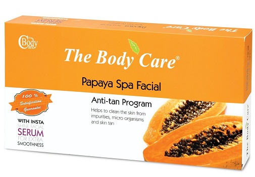 Body Care Papaya spa Yüz Tan Karşıtı Yüz Kiti