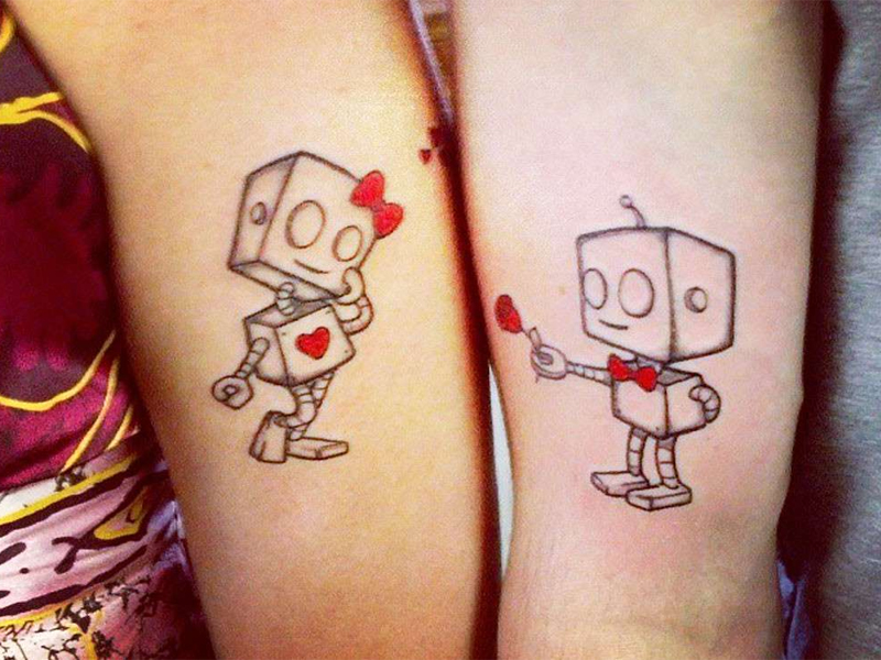 Roboto tatuiruotė