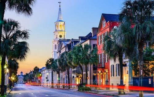 Σεπτέμβριος Επιλέξτε Προορισμοί Charleston South Carolina αδιαμφισβήτητη νότια διάθεση