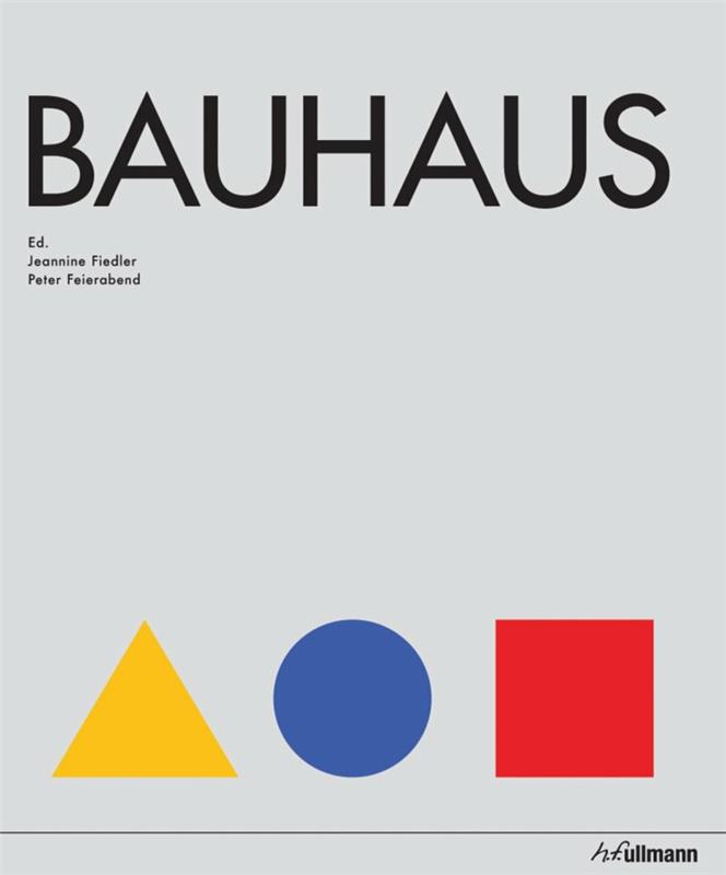 Στυλ Bauhaus κάλυψη γεωμετρικά σχήματα χρώματα