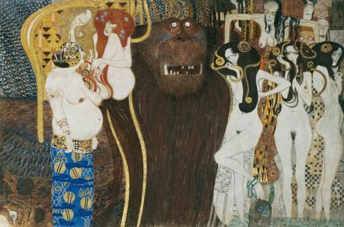 Έργα τέχνης Beethoven Frieze του Gustav Klimt