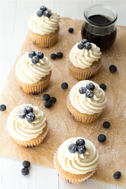 Συνταγή Blueberry Cupcakes akeήστε μόνοι σας νόστιμες τάρτες