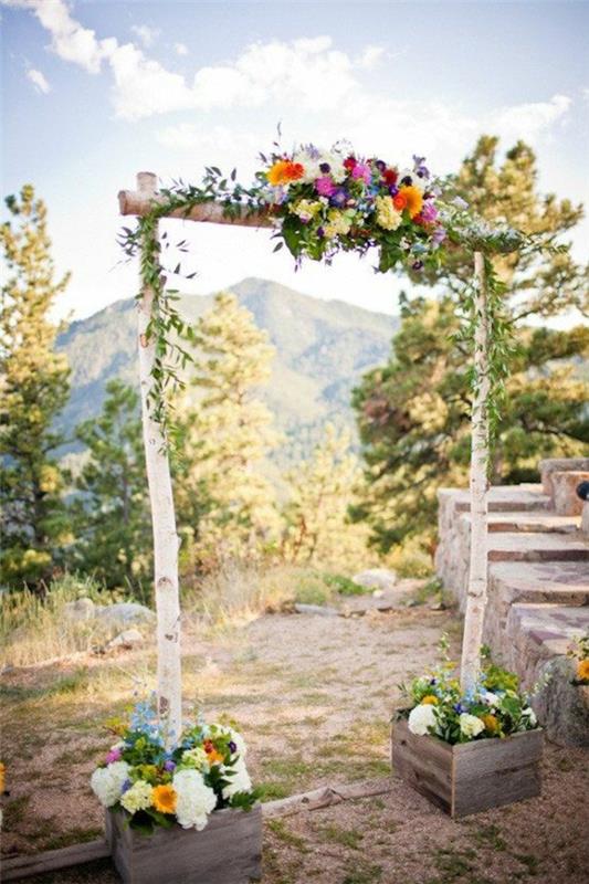λουλούδια ανθίζει γάμους deco ιδέες λουλούδι αψίδα