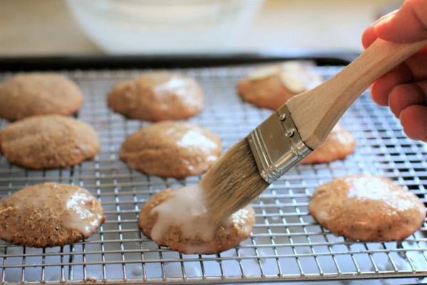 Συνταγή Elisen Lebkuchen Bήστε και γλάσο παραδοσιακή χωρίς αλεύρι Νυρεμβέργη Elisen Lebkuchen