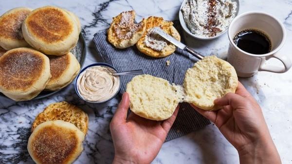 Αγγλικά muffins συνταγές υγιεινές πρωινές ιδέες