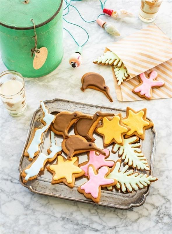 Gingerbread man ψήνοντας μπισκότα μελόψωμο συνταγή μελόψωμο