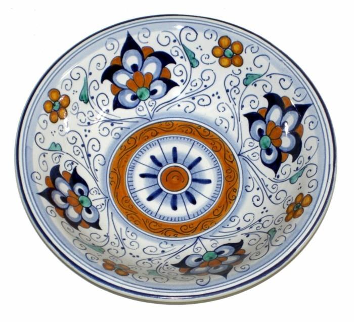 majolica κεραμικά Ιταλία εκθέτουν χειροποίητο παραδοσιακό μοτίβο