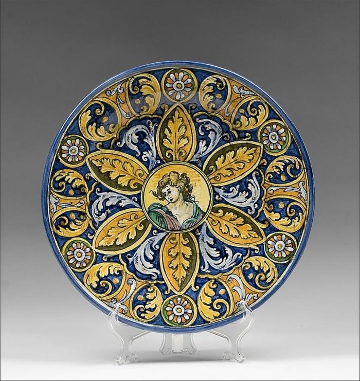 Majolica κεραμική ιταλική έκθεση