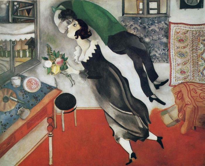 Ο Marc Chagall δουλεύει τα γενέθλια