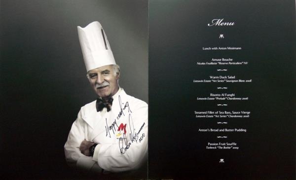 Μενού εστιατορίων Michelin Star