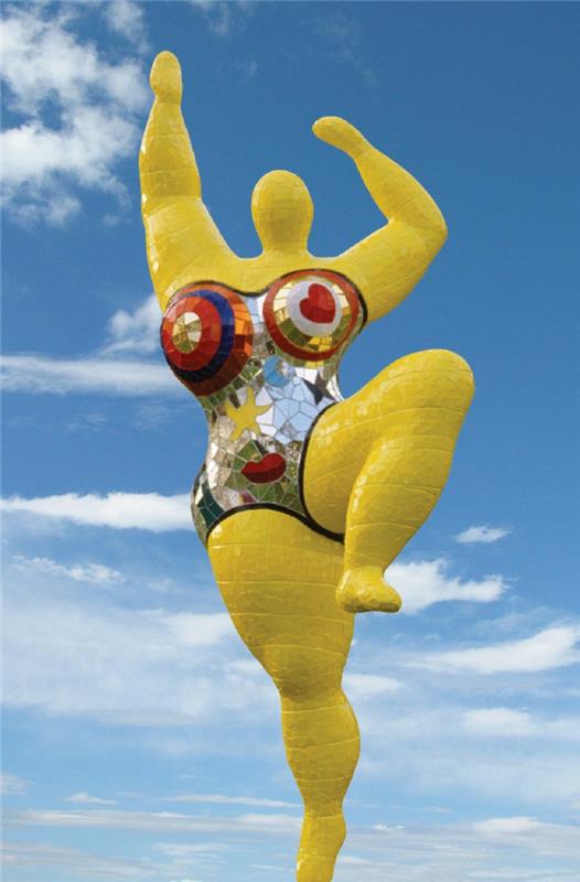 Niki de saint Phalle nana κίτρινο