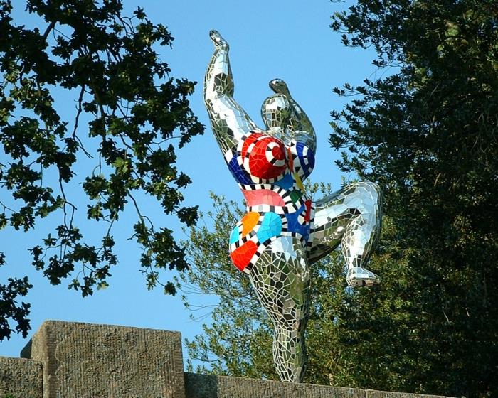 Niki de saint Phalle ασημί