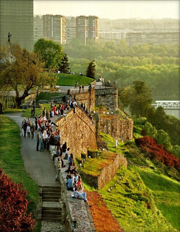 Ταξίδι στη Σερβία Κάστρο Kalemegdan Βελιγραδίου