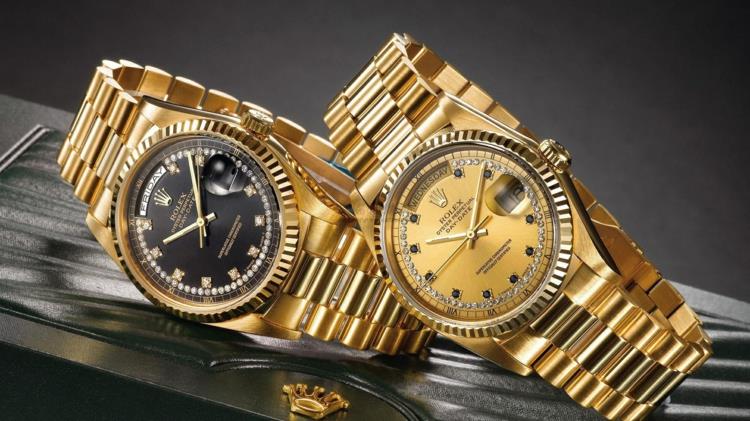 Ρολόγια καρπού Rolex χρυσές καλές μάρκες ρολογιών