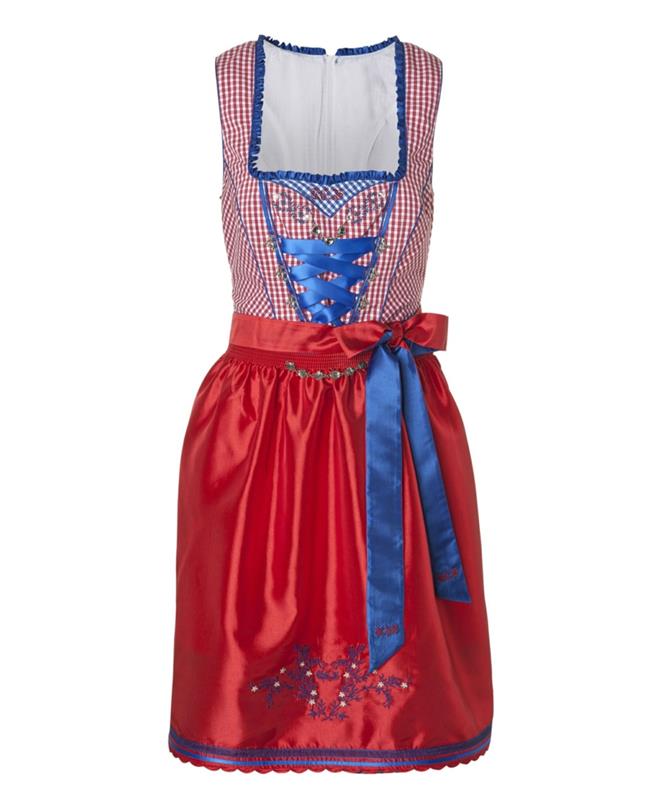 Trachtenmode Dirndl αγοράστε φτηνό Dirndl κόκκινο μπλε