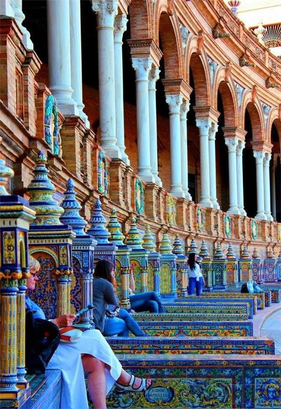 Διακοπές νότια Ισπανία Plaza de España Seville