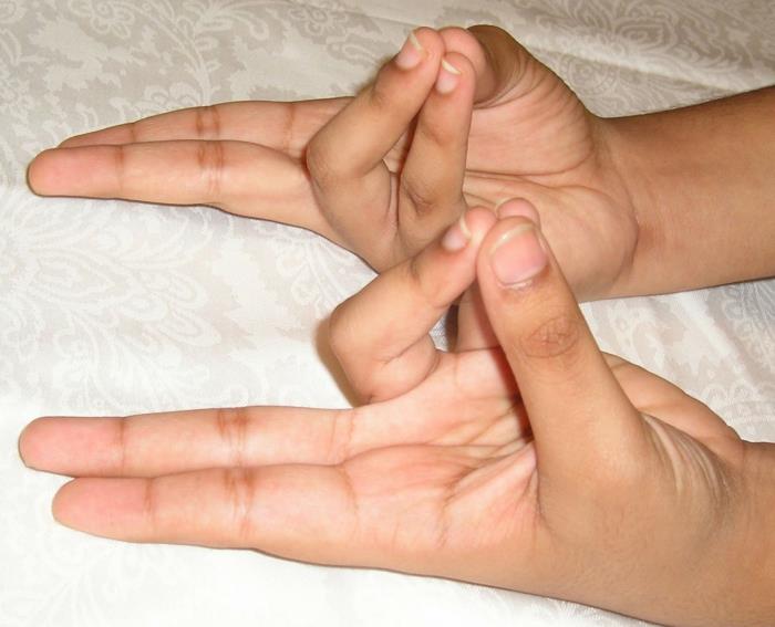 Yoga mudra prana mudra