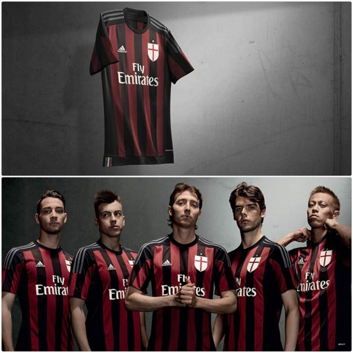 adidas home jersey set soccer jerseys ac milan