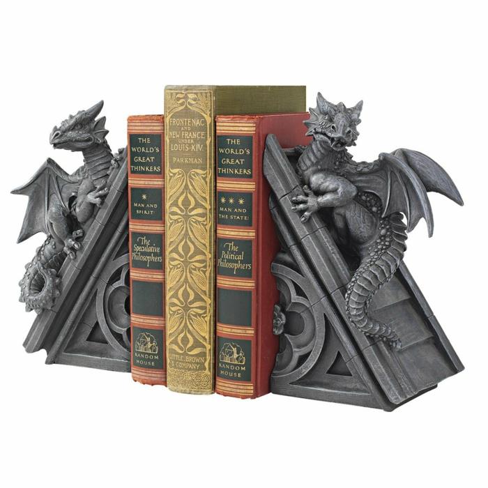 bookends φιγούρες δράκων