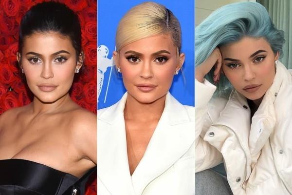 μπλε μαλλιά στυλ μαλλιών kylie jenner