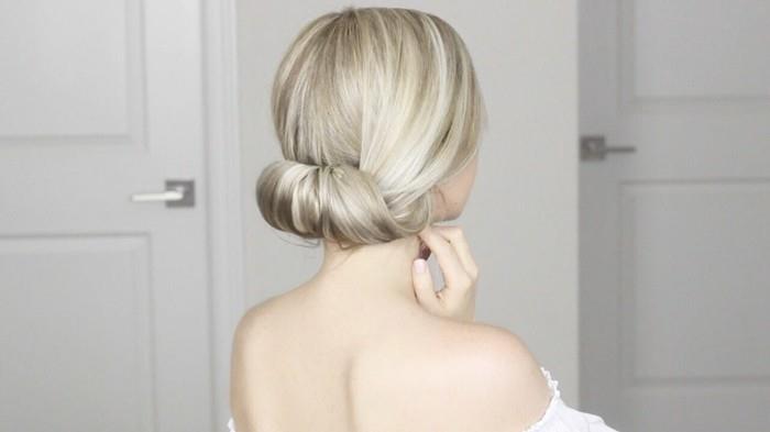 ξανθά μαλλιά-updo-do-it-yourself