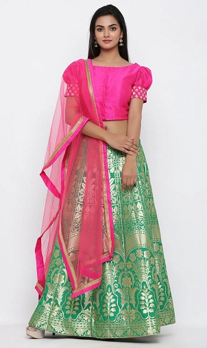 Banarasi Brokar Lehenga