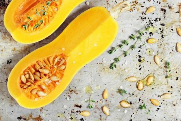 Butternut κολοκύθα υγιής