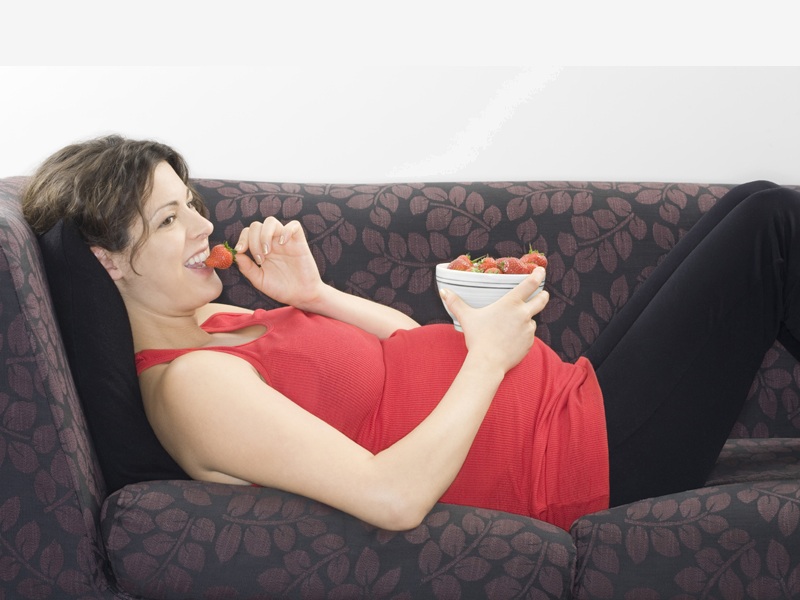 Nėštumo metu valgykite braškes