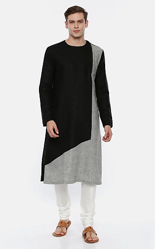 Dizaineris „Long Kurta“ vyrams iš „Mayank Modi“