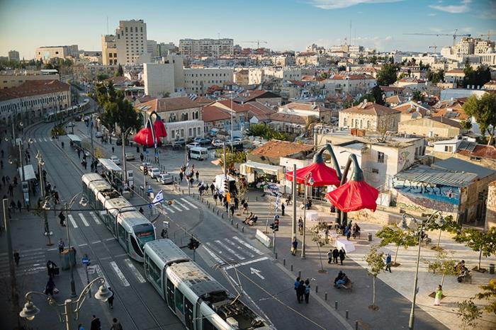 λάμπες σχεδιαστών Ιερουσαλήμ καινοτόμος τεχνολογία ηλιακή