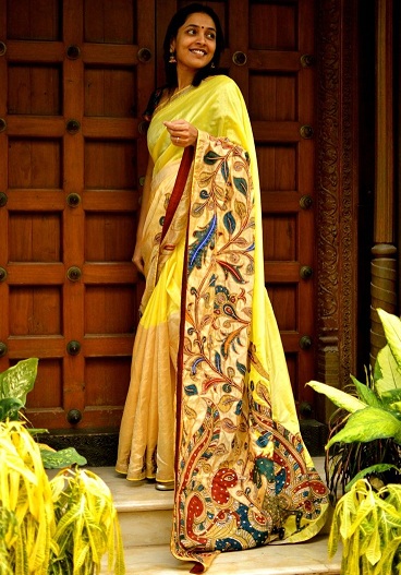 Dizaineris Kalamkari Sarees