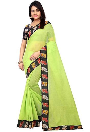 „Kalamkari Border Sarees“