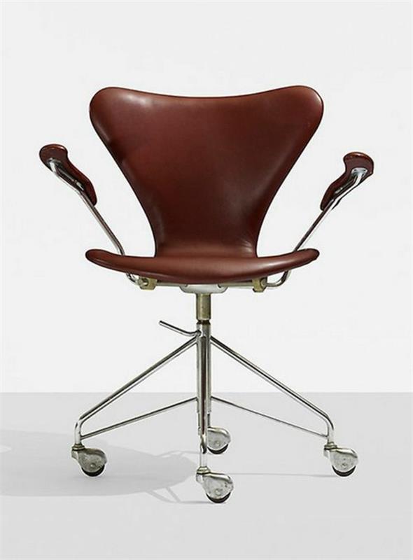 Δανέζικο σχέδιο κρίνος καρέκλας Arne Jacobsen