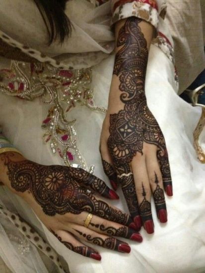 Ayık Dulhan Mehendi Tasarımları