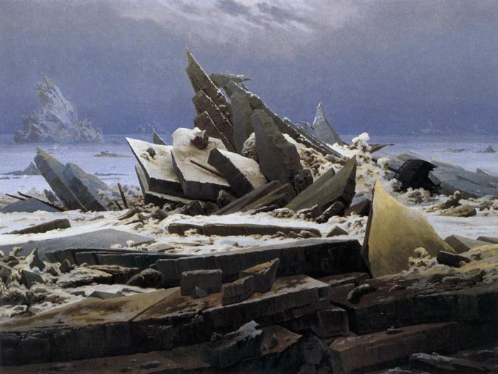 εποχή ρομαντικής τέχνης Caspar David Friedrich