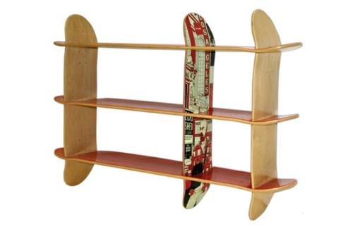 όμορφα προϊόντα skateboard DIY ράφια