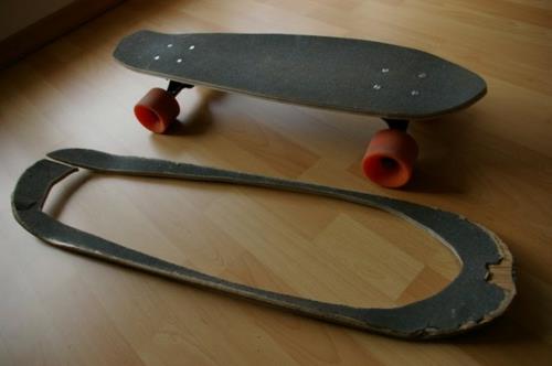 δροσερά προϊόντα skateboard DIY επαναχρησιμοποιημένα