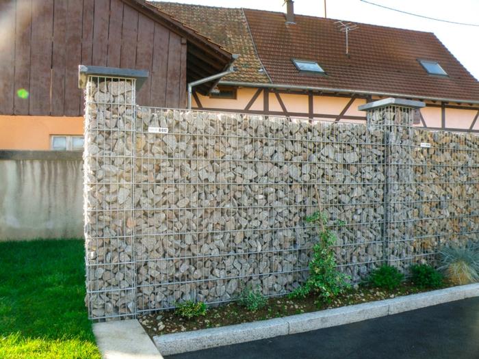 τοίχος gabion-gabion