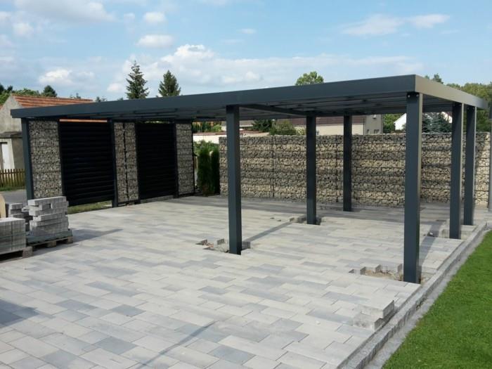 gabions carport kit ιδέες