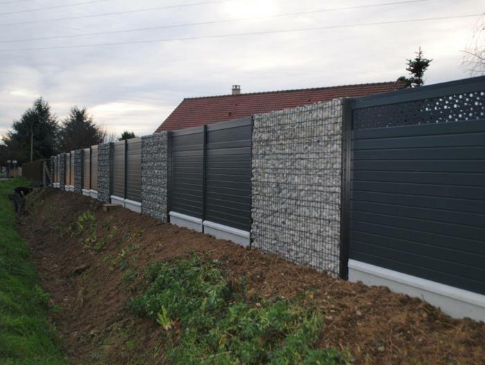 τοίχος gabion-gabion