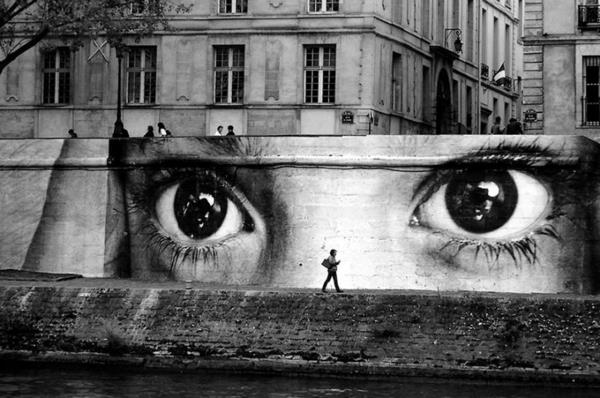 graffiti art paris france eyes shore