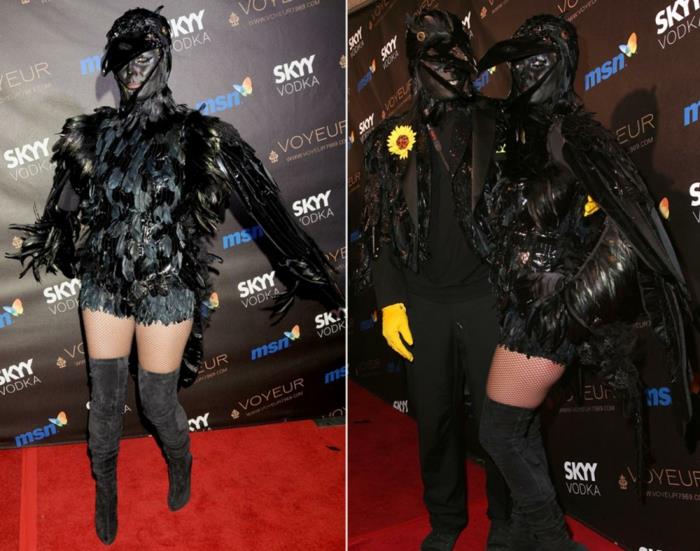 ιδέες για κοστούμια αποκριών Heidi klum and seal halloween party 2009