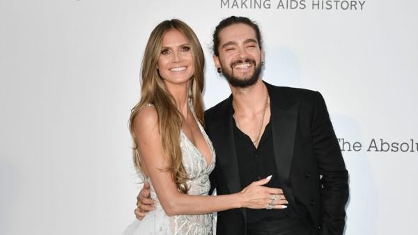 Heidi klum και tom kaulitz ερωτευμένοι στο κόκκινο χαλί