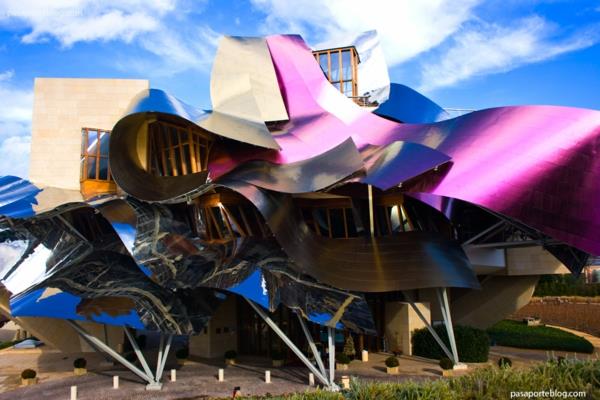 ξενοδοχείο bodega marque de riscal πολυτελή ξενοδοχεία σχεδιασμένη εξοχική κατοικία