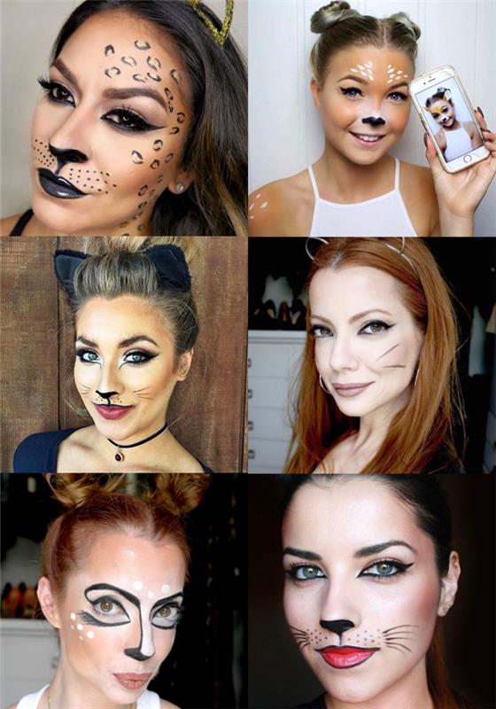 cat make up καρναβαλικές ιδέες make up